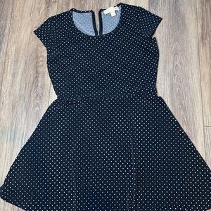 Michael Kors Black Polka Dot Dress